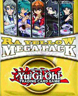 Yu-Gi-Oh Ra Yellow Mega Pack Booster Display