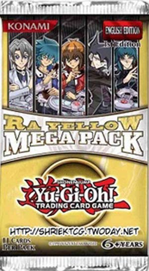 Yu-Gi-Oh Ra Yellow Mega Pack Booster Pack