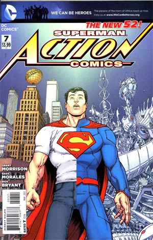 Action Comics Vol 2 #7 Cover D Variant Chris Burnham Cover