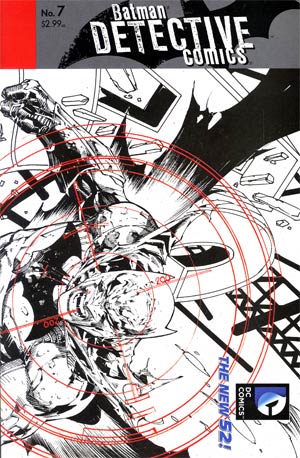 Detective Comics Vol 2 #7 Incentive Tony S Daniel Sketch Cover