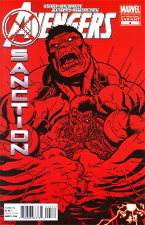 Avengers X-Sanction #3 2nd Ptg Ed McGuinness Variant Cover