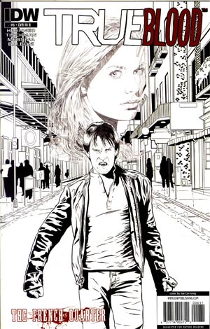 True Blood French Quarter #6 Incentive Joe Corroney Sketch Cover