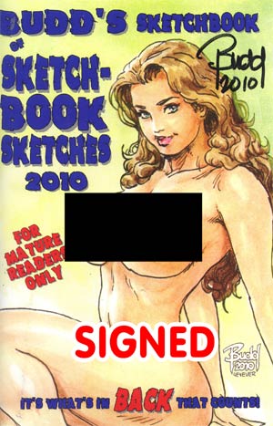 Cavewoman 2010 Baltimore Comic Con Sketchbook Signed