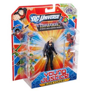 DC Universe Young Justice Black Canary 4-Inch Action Figure