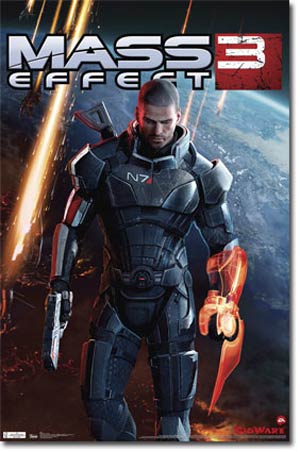 Mass Effect 3 Key Art Poster