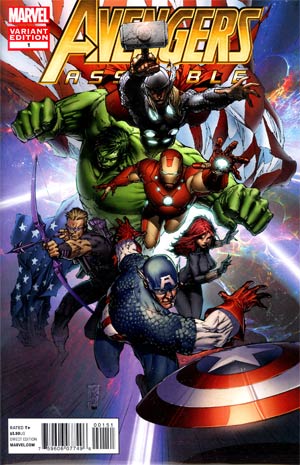 Avengers Assemble #1 Incentive Marc Silvestri Variant Cover