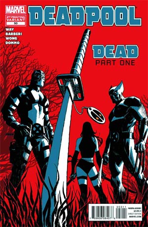 Deadpool Vol 3 #50 2nd Ptg Dave Johnson Variant Cover