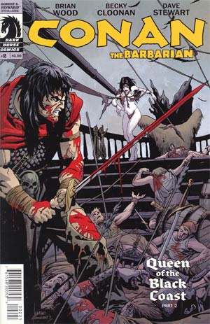 Conan The Barbarian Vol 3 #2 Incentive Leandro Fernandez Variant Cover