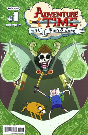 Adventure Time #1 Cover H 3rd Ptg Variant Cover