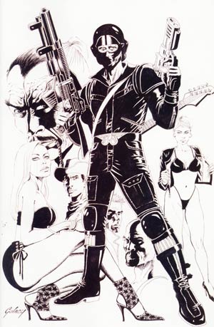 Buckaroo Banzai #1 Incentive Paul Gulacy Black & White Virgin Cover