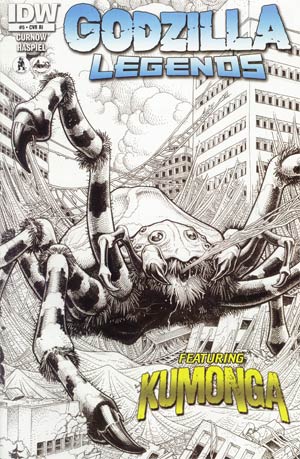 Godzilla Legends #5 Cover C Incentive Arthur Adams Sketch Cover