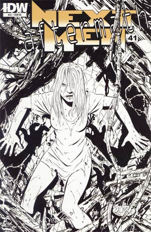 Next Men Aftermath #41 Incentive John Byrne Sketch Cover