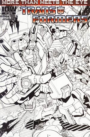 Transformers More Than Meets The Eye #3 Cover C Incentive Alex Milne Sketch Cover