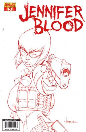 Garth Ennis Jennifer Blood #5 Reorder Cover