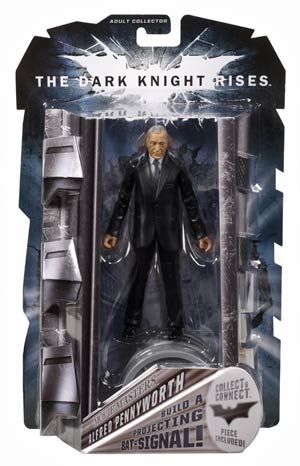 Batman Dark Knight Rises Wave 1 Alfred Pennyworth 6-Inch Movie Master Action Figure
