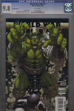 World War Hulk #1 Cover J 2nd Ptg John Romita Jr Variant Cover