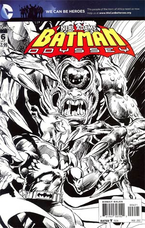 Batman Odyssey Vol 2  #6 Cover B Incentive Neal Adams Sketch Cover