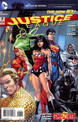 Justice League Vol 2 #7 Incentive Gary Frank Variant Cover