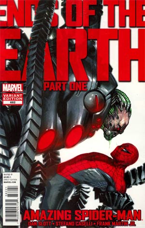 Amazing Spider-Man Vol 2 #682 Cover B Incentive Gabriele Dell Otto Variant Cover 