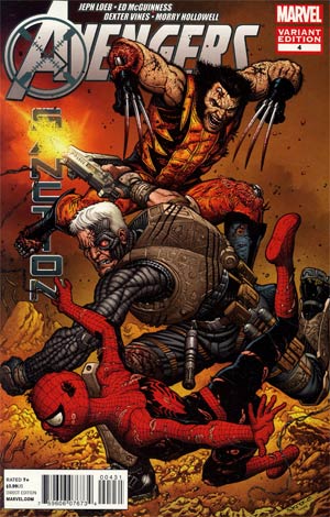 Avengers X-Sanction #4 Cover C Incentive Steve Skroce Variant Cover