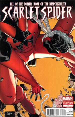 Scarlet Spider Vol 2 #2 Cover B 2nd Ptg Ryan Stegman Variant Cover