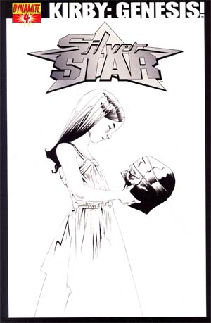Kirby Genesis Silver Star #4 Cover E Incentive Jae Lee Black & White Cover