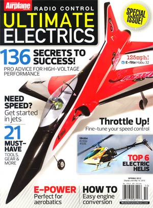 Model Airplane News Radio Control Ultimate Electrics Spring 2012