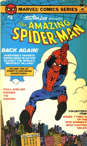 Amazing Spider-Man Comic Series Pocket Book #2 Novel-Sized GN 