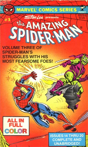 Amazing Spider-Man Comic Series Pocket Book #3 Novel-Sized GN 
