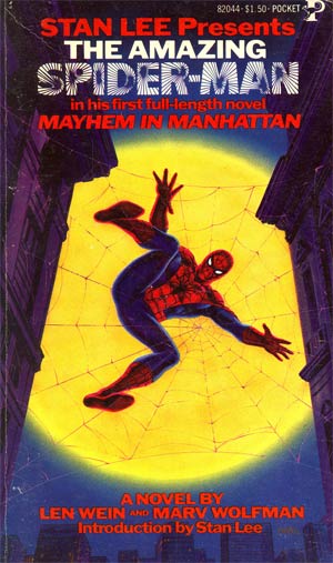 Marvel Novel Series #1 Amazing Spider-Man In Mayhem In Manhattan MMPB