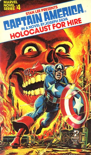 Marvel Novel Series #4 Captain America In Holocaust For Hire MMPB