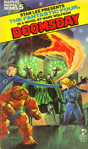 Marvel Novel Series #5 Fantastic Four In Doomsday MMPB