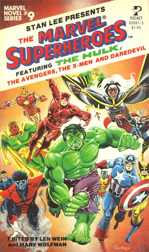 Marvel Novel Series #9 Marvel Superheroes MMPB