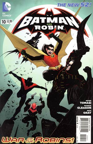 Batman And Robin Vol 2 #10 Cover A 1st Ptg