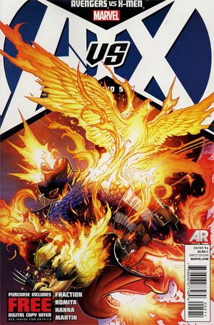 Avengers vs X-Men #5 Cover A 1st Ptg Regular Jim Cheung Cover