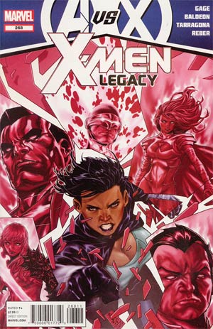 X-Men Legacy #268 Cover A Regular Mark Brooks Cover (Avengers vs X-Men Tie-In)