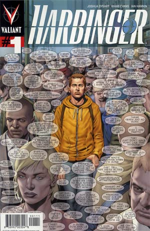 Harbinger Vol 2 #1 1st Ptg Regular Arturo Lozzi Cover