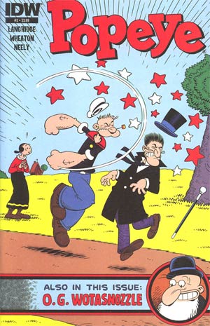 Popeye Vol 3 #2 Regular Roger Langridge Cover