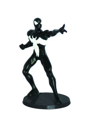 Marvel Heroes 2.75 Inch PVC Figurine - Black Suit Spider-Man