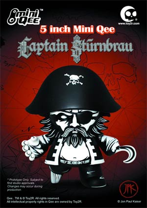 Captain Sturnbrau 5-Inch Mini-Qee Vinyl Figure Regular Version