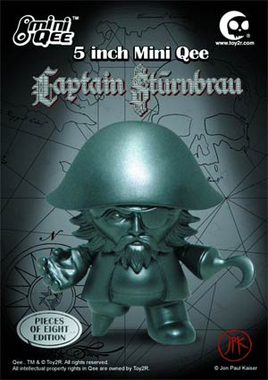 Captain Sturnbrau 5-Inch Mini-Qee Vinyl Figure Pieces Of Eight Version