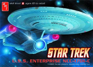 Star Trek USS Enterprise NCC-1701-C 1/1400 Scale Model Kit