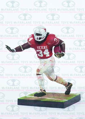 McFarlanes Sports Picks College Football Series 4 Ricky Williams Action Figure Case