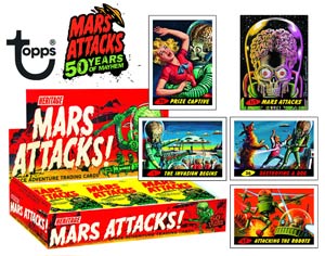 Mars Attacks Heritage Trading Cards Box
