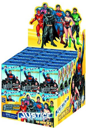 DC HeroClix Justice League Booster 24-Count Display