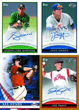 Topps 2012 Pro Debut Baseball Trading Cards Box