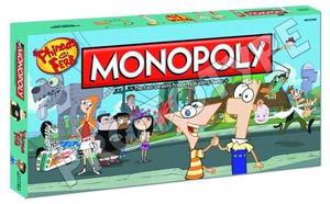 Monopoly Phineas & Ferb Collectors Edition