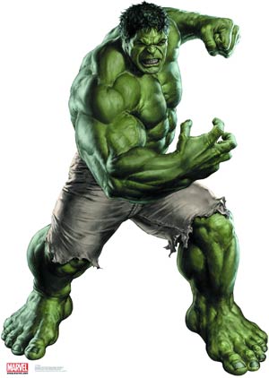 Avengers Movie Life-Size Stand-Up - Hulk