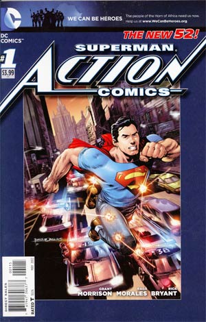 Action Comics Vol 2 #1 Cover H 5th Ptg Rags Morales We Can Be Heroes Variant Cover