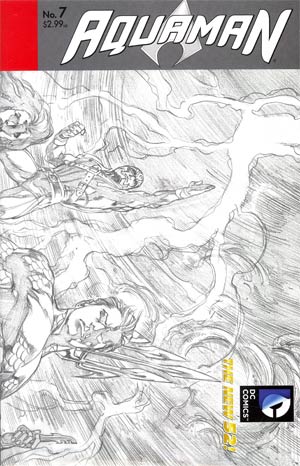 Aquaman Vol 5 #7 Incentive Ivan Reis Sketch Cover